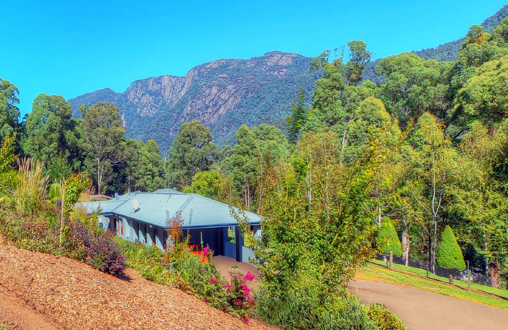 David and Maddi Jacobson are selling up to farewell much loved Mount Buffalo after 19 years. Pictures: Dickens Real Estate.