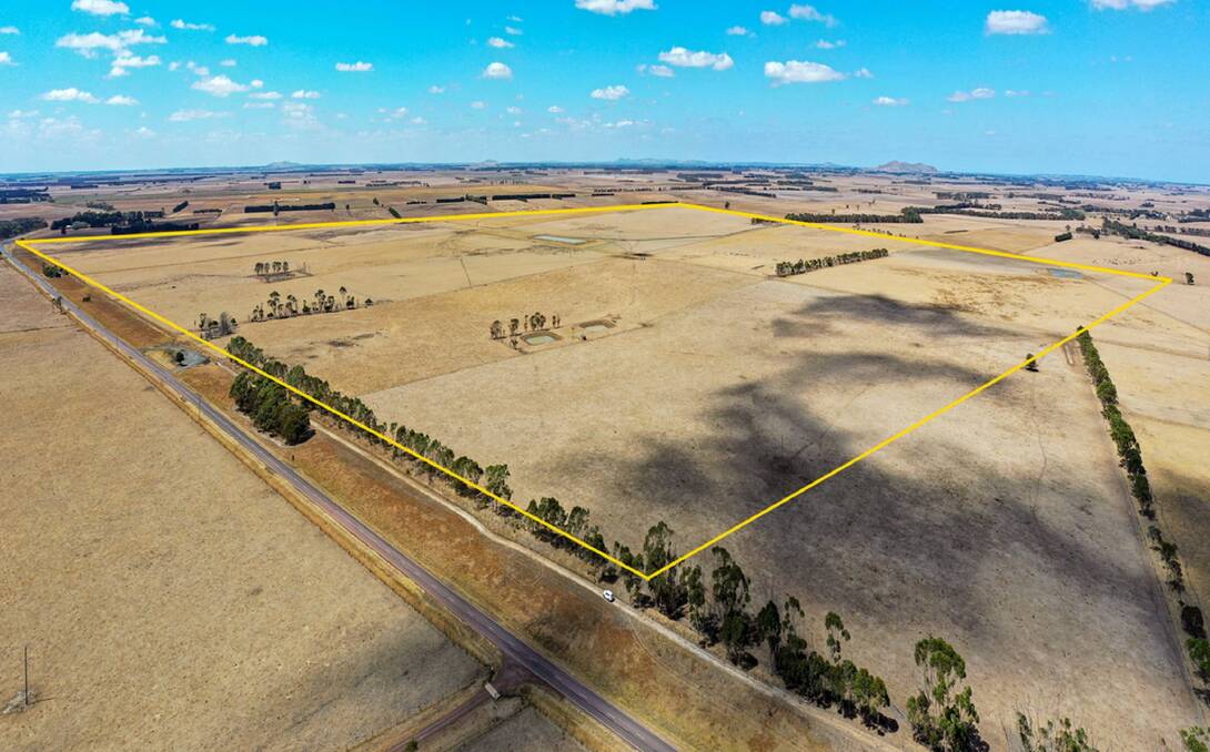 The owner of this Mortlake property has been running up to 200 breeding cows across the historic 266 hectare property. Picture from Ray White.