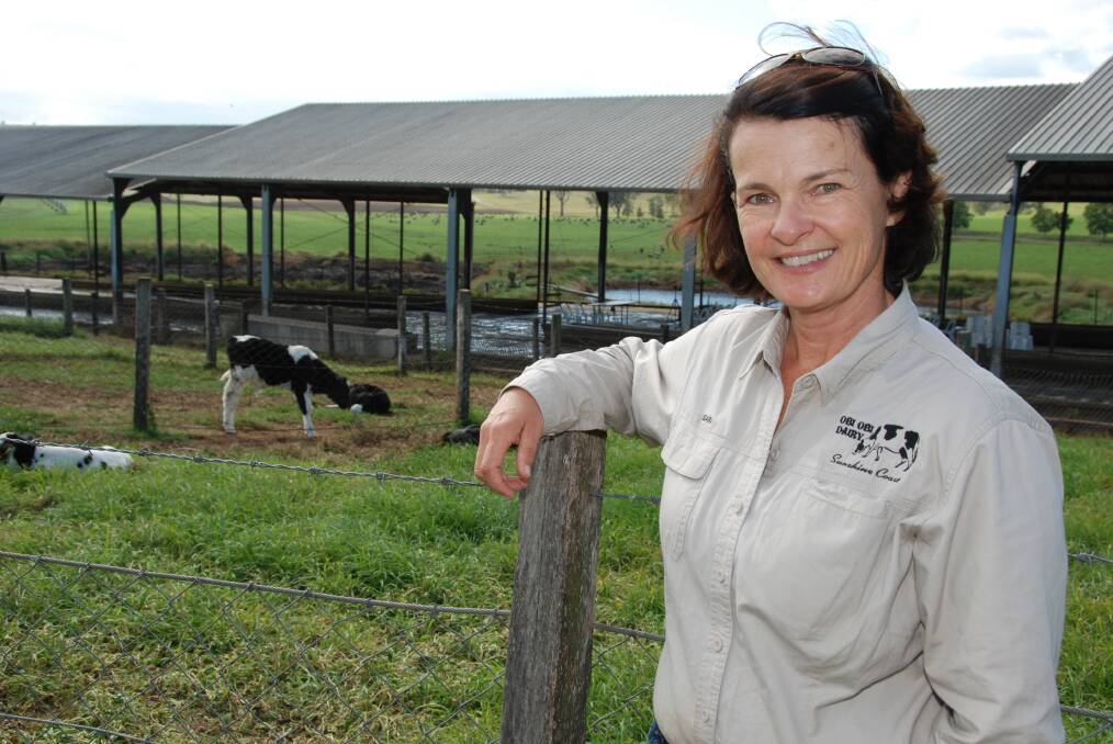 Sara Bucher, OBI OBI Dairy, Maleny at Queensland Country Life's Food Heroes dairy event.