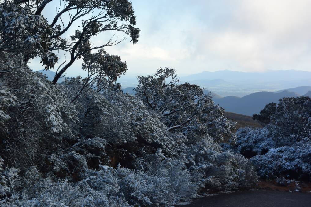 There is likely to be snow on the Grampians in Victoria this week.
