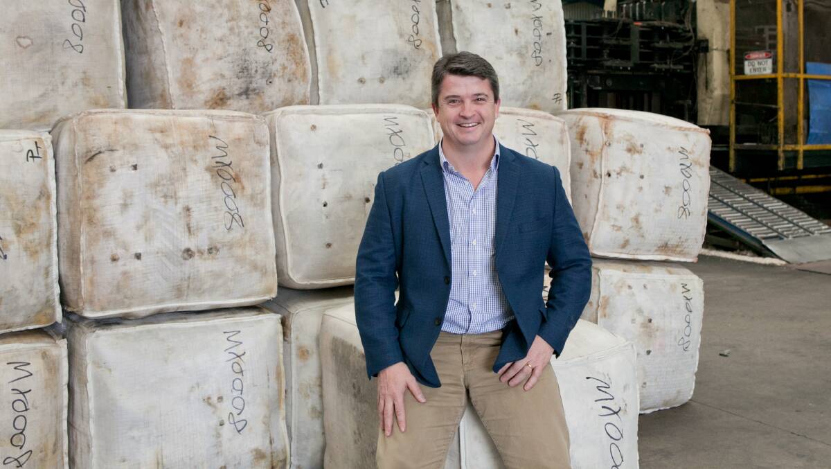 Endeavour Wool Exports trading manager Josh Lamb 