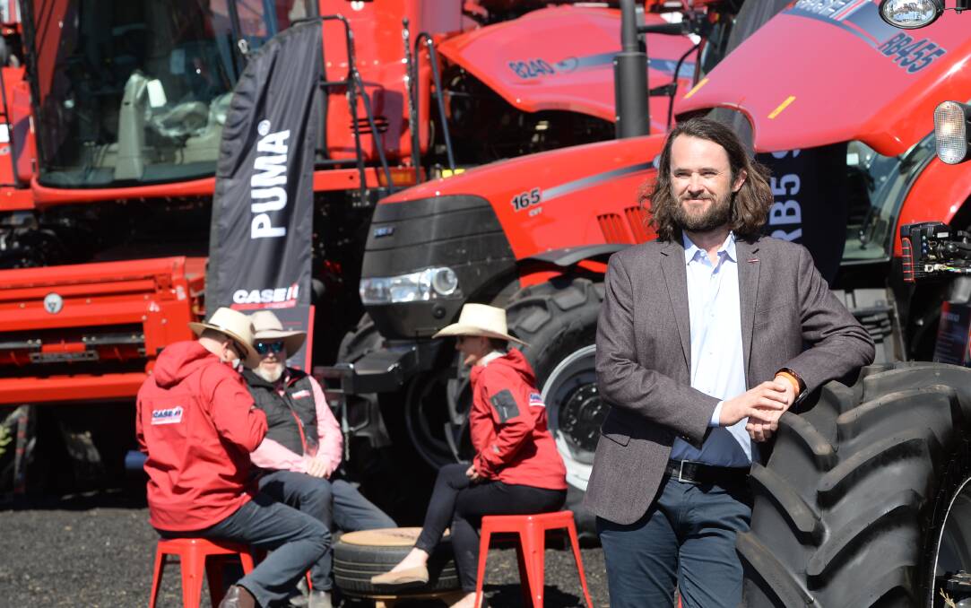 Import lag: Case IH Australia and New Zealand managing director Pete McCann said there was a 12-month turnaround on customised machines.