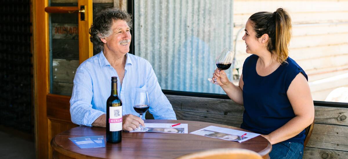 EXPANDING: The father-daughter winemaking duo are attending the USA Trade Tasting wine expo later this year to re-establish a US customer base.