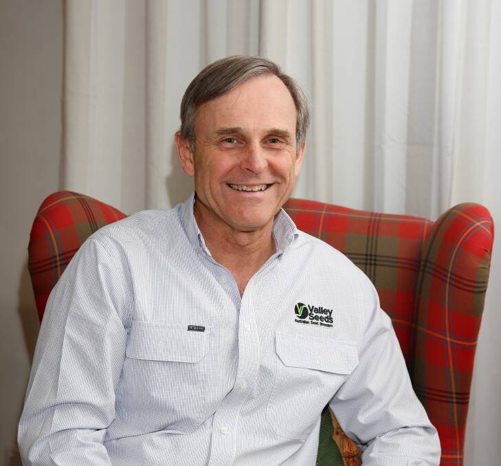 NEW HEAD: Valley Seeds managing director Donald Coles, Yarck, is the 10th person to be elected International Seed Federation president.