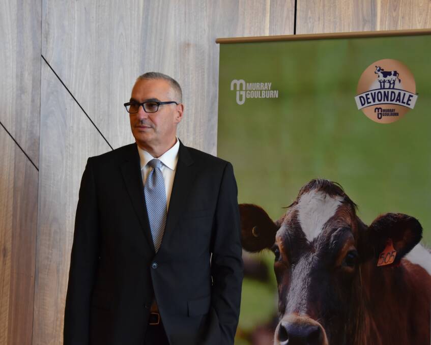 MG VOTE: Ari Mervis, Murray Goulburn chief executive Ari Mervis said the vote meant the co-operative's assets would go to a 'very credible global dairy player," in Canadian giant Saputo. 