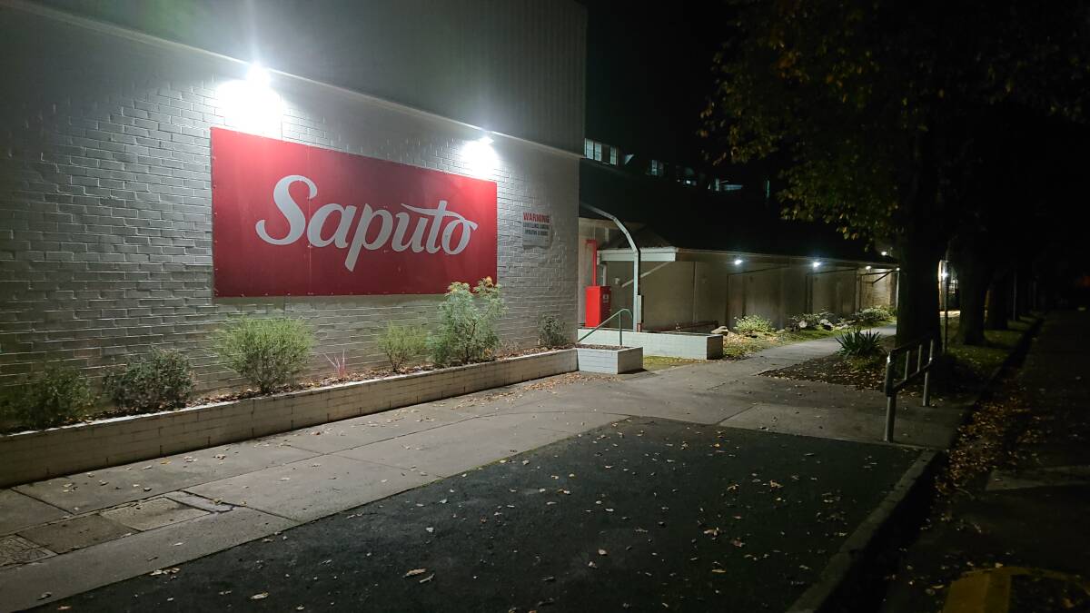 Saputo Dairy Australia's Leongatha plant, one of 14 sites affected by industrial action from this morning. Picture supplied 