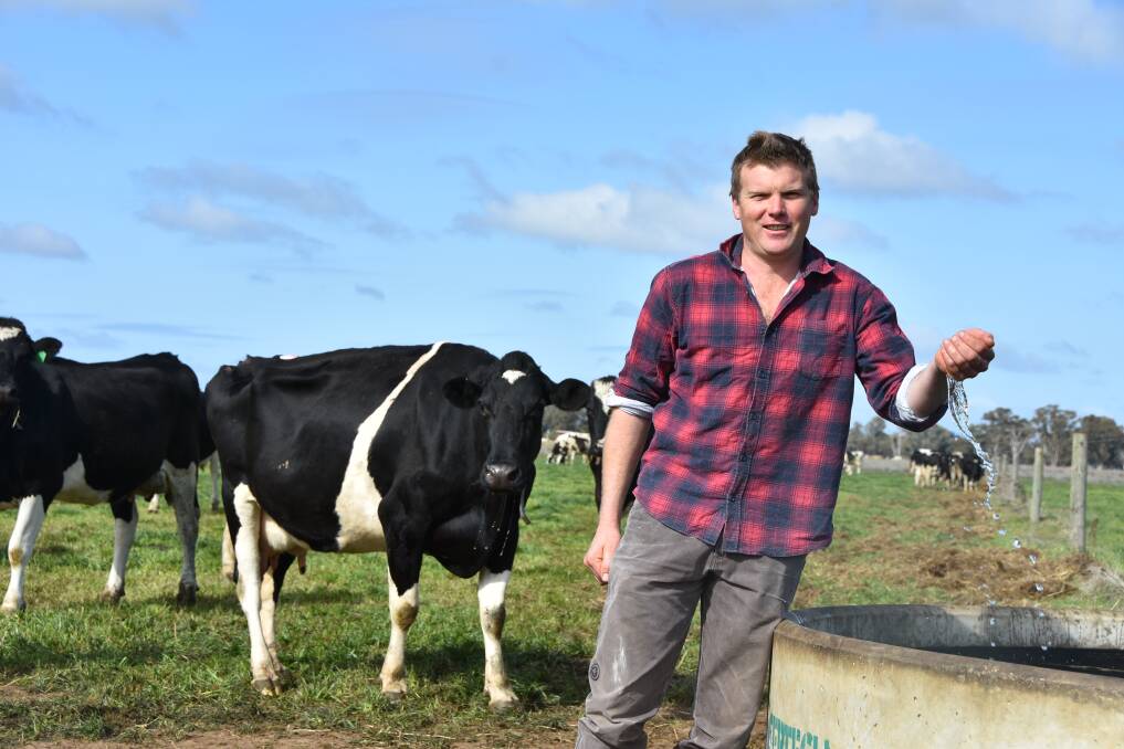 INDUSTRY CRISIS: Katunga's Paul Stammers says if Federal Labor is elected, and goes ahead with it's plans to change the Murray Darling Basin Plan, it'll have dire consequences for the northern dairy industry. 