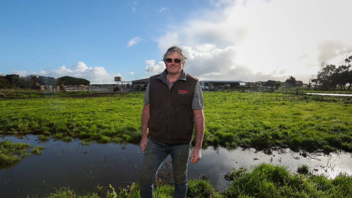 United Dairyfarmers of Victoria vice-president Bernie Free says he's been "sidelined" by the Victorian Farmers Federation leadership. Picture by Eddie Guerrero