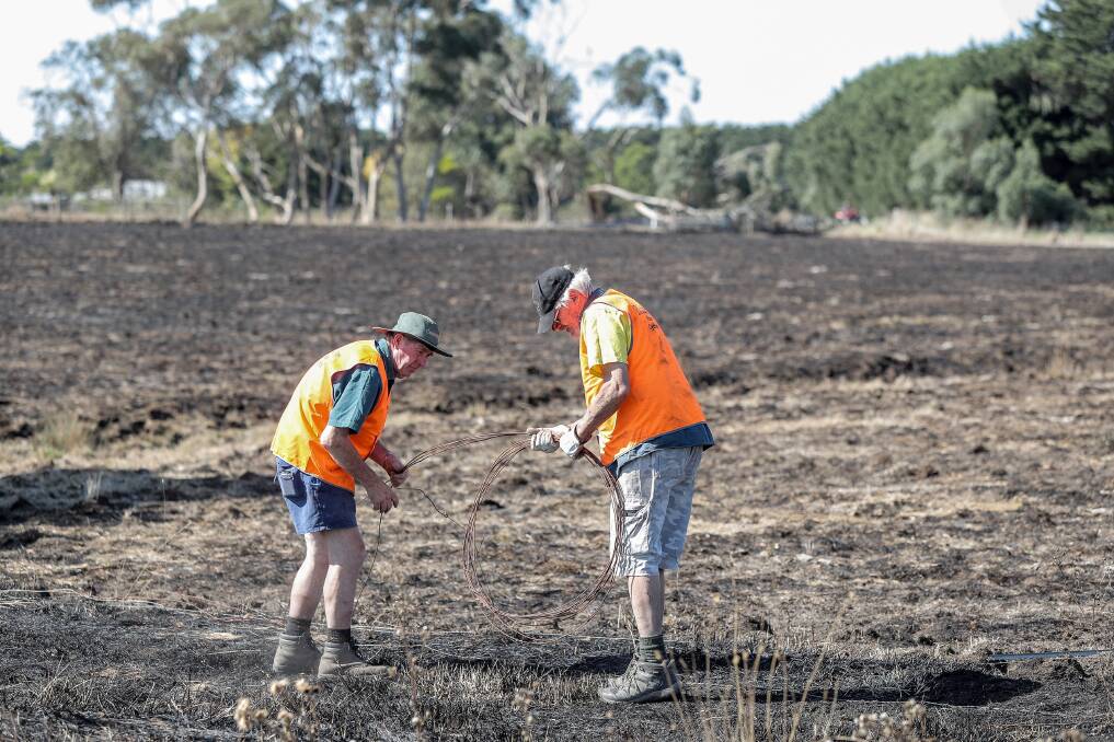 VOLUNTEERS: BlazeAid had around 16 teams working on up to 20 farms each day, in south-west Victoria, following the St Patricks Day fires.
