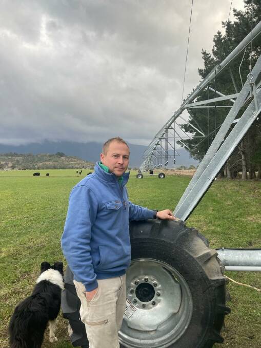 ACQUISTION ISSUES: Oliver Scott Young, Cressy, Tasmania, says he's had issues with both TasNetworks and Tasmanian Irrigation.
