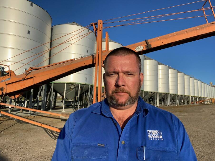 FURSTRATING TIMES: The frustration factor has been off the Richter scale, says VFF Grains president Ash Fraser. 