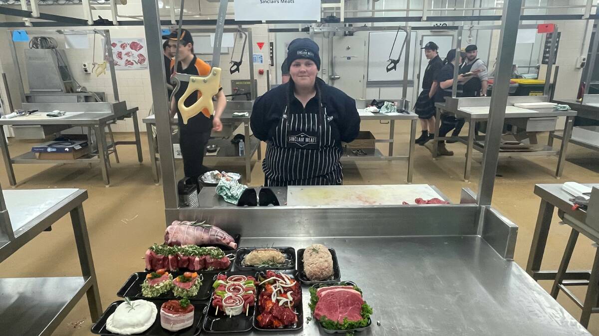 Laura Ross, Sinclair's Meats, Ballarat, is the only Victorian finalist in the Apprentice of the Year competition. Picture supplied