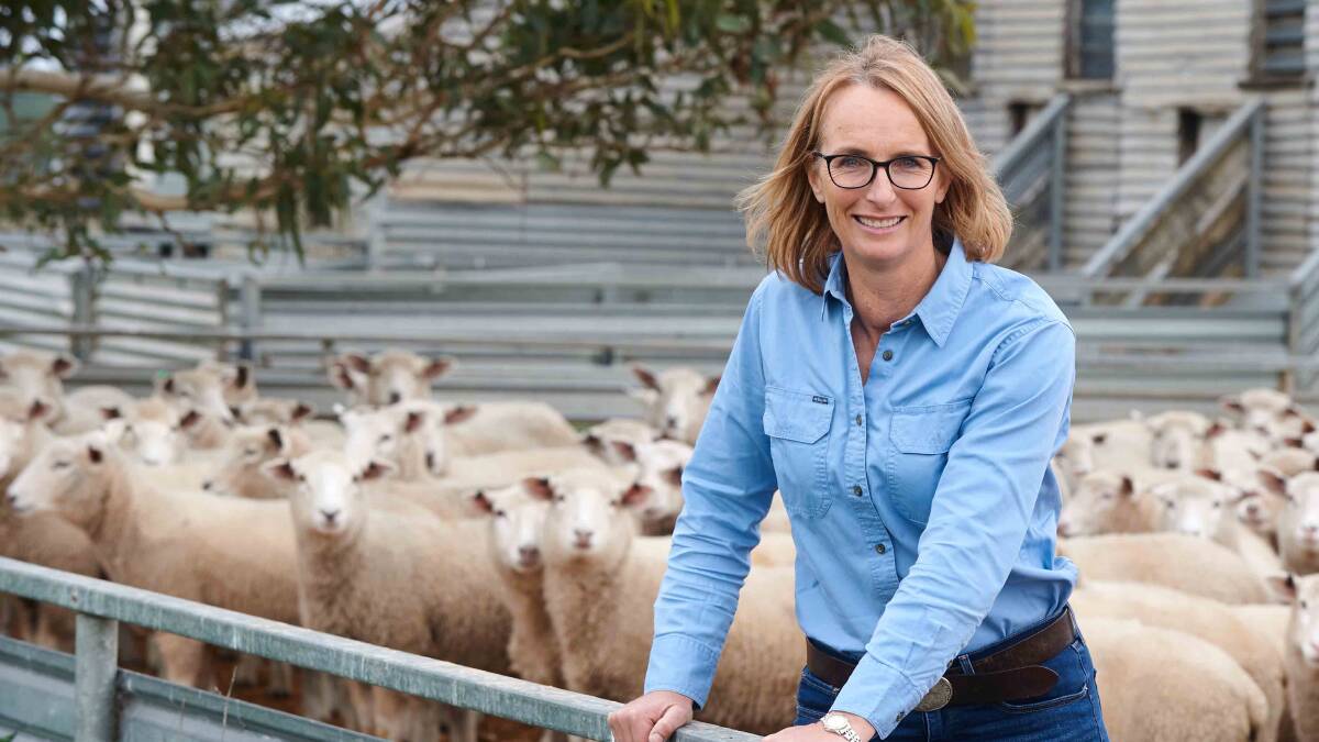 CUTS SHORT SIGHTED: South-west Victorian livestock producer Georgina Gubbins says she's concerned about AgVic job cuts. 