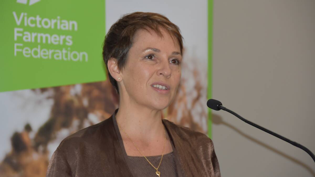 ANIMAL WELFARE: Jaala Pulford, Victoria's Agriculture Minister, has told the Victorian Farmers Federation's Grains Group Conference animal welfare issues were of increasing interest and concern to the whole community.