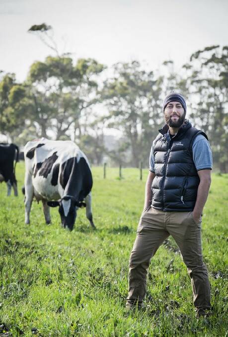 BRIGHT FUTURE: Simon Shulz, Shulz Organic, says the future's bright for organic dairy.