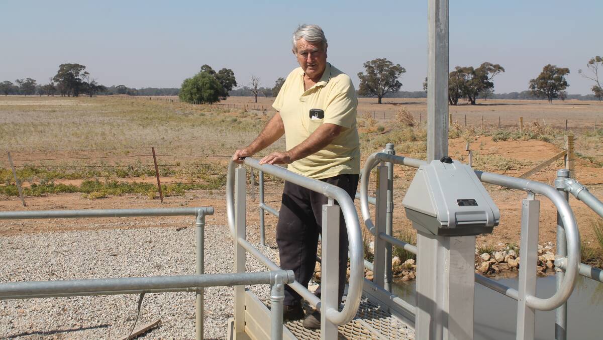 KEEN CUSTOMER: Loddon Valley irrigator Ken Pattison is among many farmers keen to see the water released soon. 