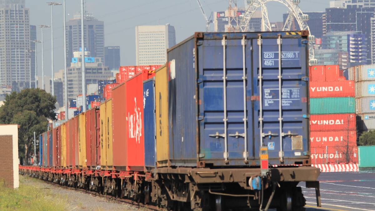 ON-DOCK RAIL: Full on-dock rail at the Port of Melbourne has moved a step closer, with a new, three-year infrastructure proposal.