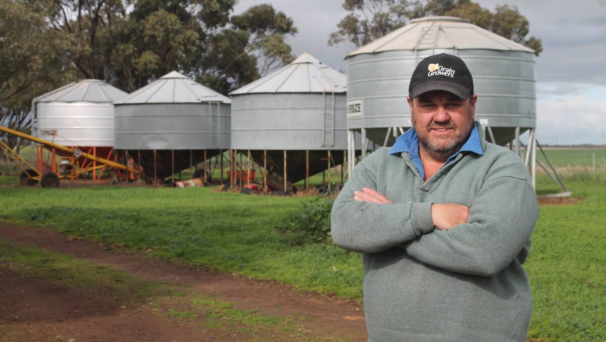 Victorian GrainGrowers National Policy group member Daniel Keam, Warracknabeal, says it had been decided to put in a submission, covering all of Australia, as every state was in the same boat. Picture by Philippe Perez 