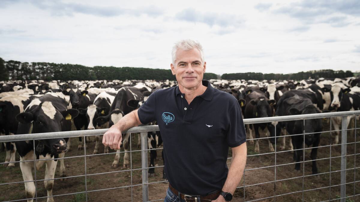 BIG JUMP: Bulla Foods Dairy and Procurement general manager Rohan Davies has announced a big jump in the company's opening milk price.