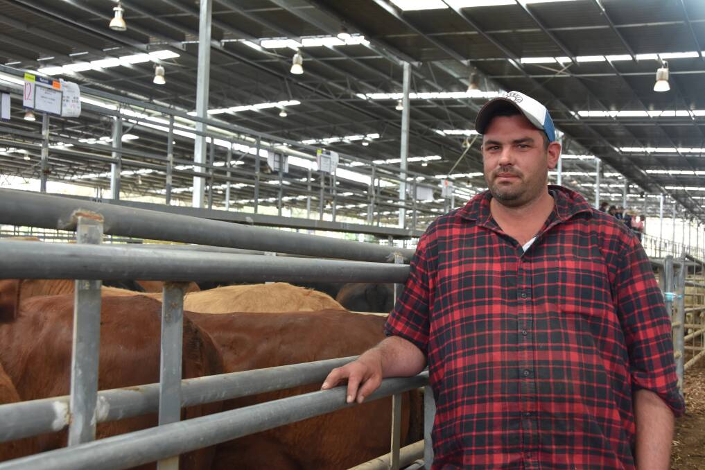 CAREER PROGRESSION: Andrew Baynes, Highlands, said he firmly believed learning on the job was a good way to go. He said one of the biggest lessons he learned was patience.