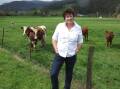 DEER CONTROL: Karen Moroney, Arjarra, runs a herd of 250 Aussie Red dairy cows, Eskdale, said lifting the declaration of deer as a game species would not result in greater control.