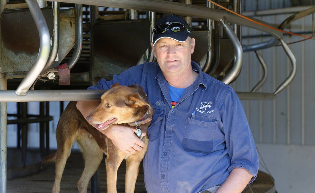 United Dairyfarmers of Victoria president Mark Billing, Simpson, says workforce shortage are now having an impact on production. 