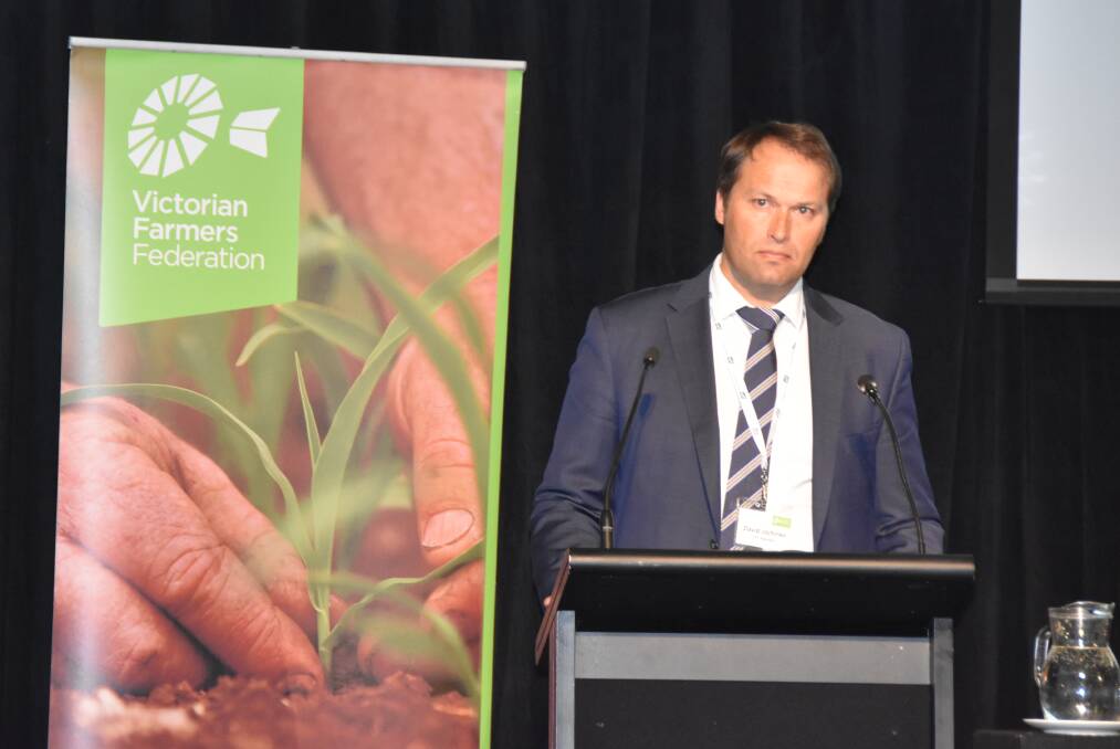 David Jochinke, Victorian Farmers Federation, said primary producers were fed up with issues over rates and rural inequality.