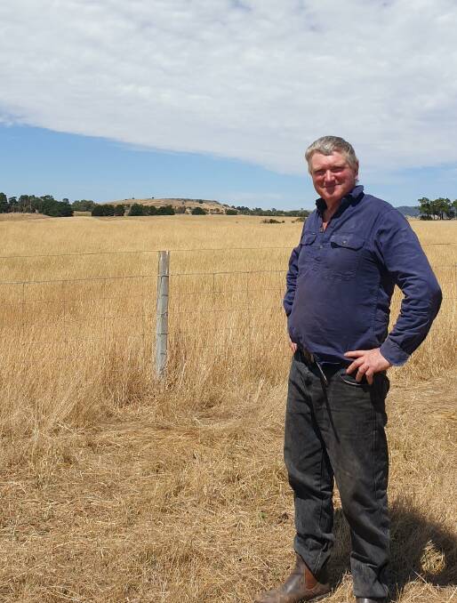 PROTECTING AGRICULTURE: Clunes fine wool producer Stuart Robinson says he's concerned viable broad-acre farm land on the edge of town is being put under pressure from residential development by allowing housing on small blocks.