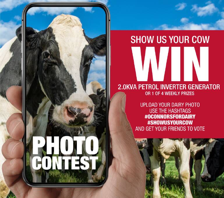 MOO-VING PHOTOS: Machinery dealer O'Connors is running a photographic competition, featuring the dairy industry.