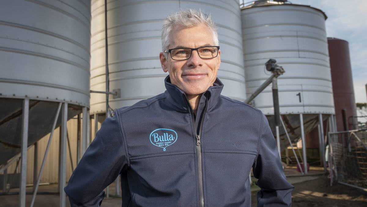 Bulla Dairy Foods Dairy and Procurement general manager Rohan Davies says the processor had maintained its milk volumes, to support production this season. Picture supplied by Bulla.