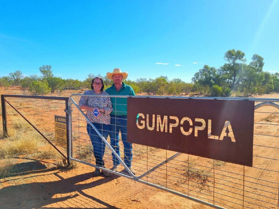 Rebecca and Nick Pearce, Gumpopla Station, Packsaddle, NSW, have switched tactics, as they seek to break into the southern market. Picture supplied by Pearce family