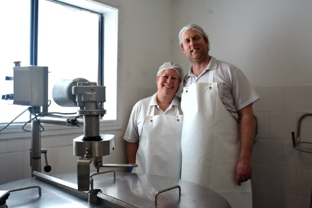 CHEESEMAKERS: The Tromps run Mill Grove Dairy, selling Gouda and other cheese at their Wesburn shop Fromagerie 'The Mill House.' Mr Tromp started making cheese after missing it when he moved from Holland.