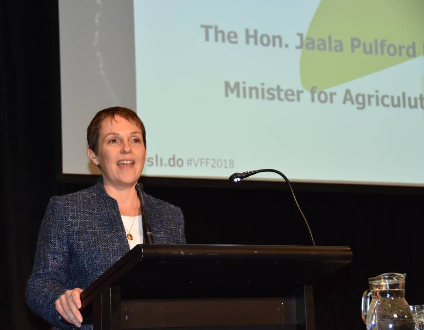Jaala Pulford, Victoria's Agriculture Minister, has announced a global search for new digital agriculture technology.