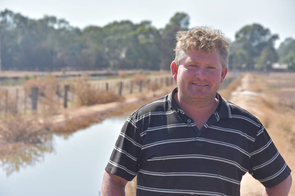 SHIFT QUESTIONED: Kaarimba dairy farmer Mark Bryant is one of several Broken Creek irrigators, questioning why the district is being moved to the Shepparton administrative area.