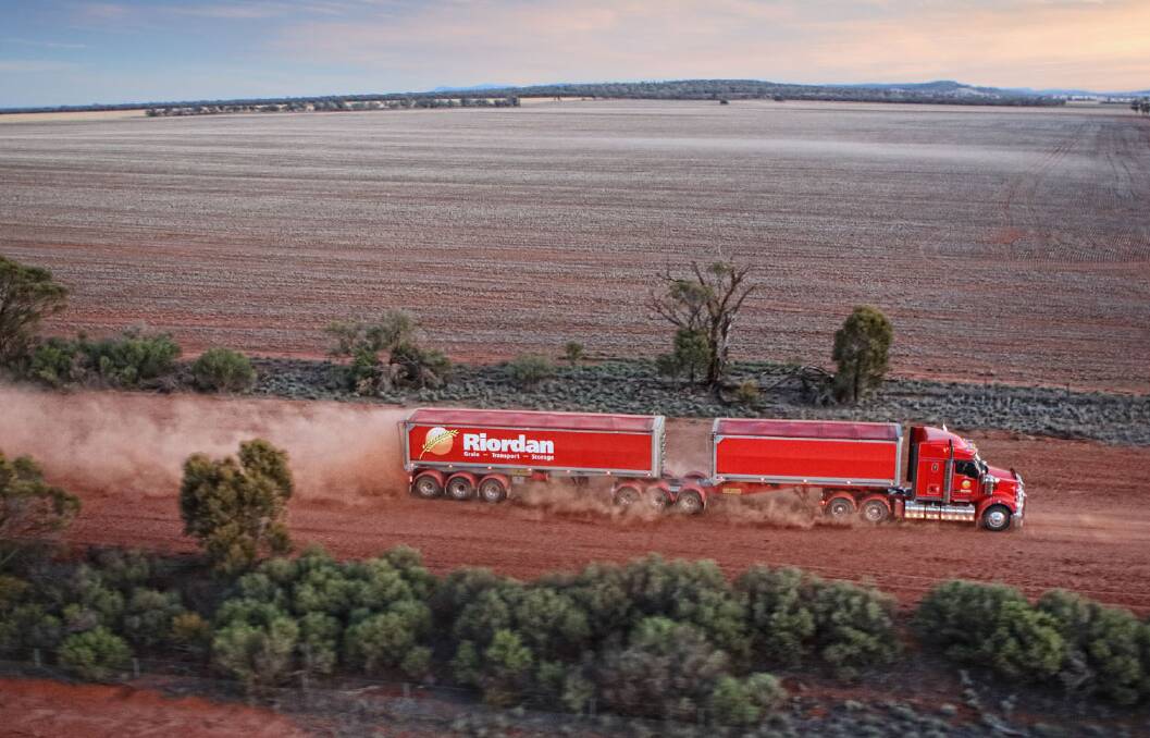 ROAD FREIGHT: Riordan rains managing director Jim Riordan says the company expected to shift between 150,000 and 200,000 extra tonnes of harvest products, in the first half of the year.