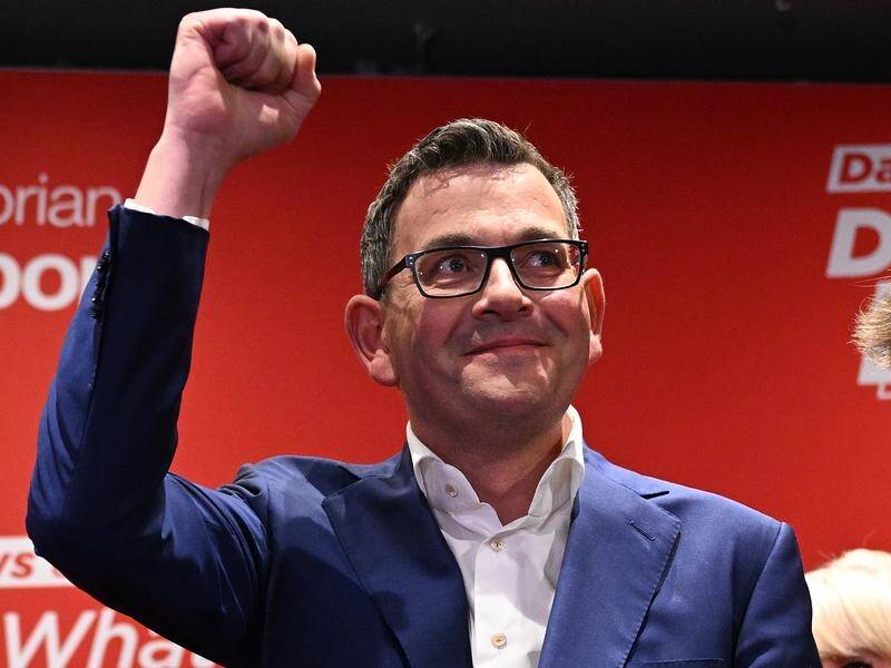 Premier Daniel Andrews led Labor to victory in the state election. Picture by James Ross AAP/PHOTOS.