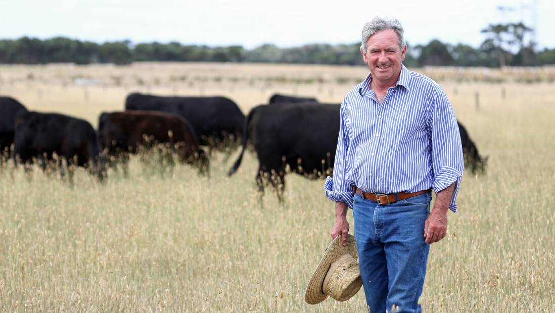 Mortlake BetterBeef group leader Mike Carroll, Widgeegonga, Derrinallum says he'll be asking members of his group if they'd be interested in taking part in the latest round of projects. File picture