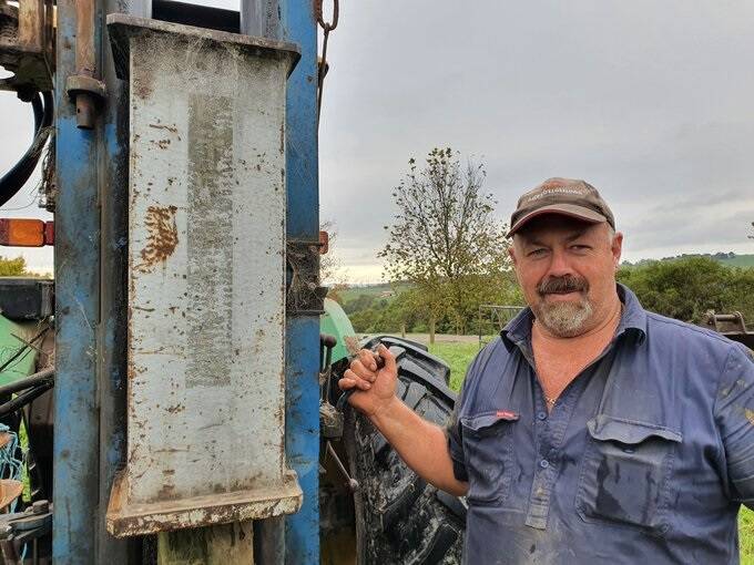 GO AWAY: Enough already! Stony Creek dairy farmer Doug Hanks says the weekend rain further saturated already sodden soil. The west Gippsland ranges did best out of a series of cold fronts, which passed over the state.