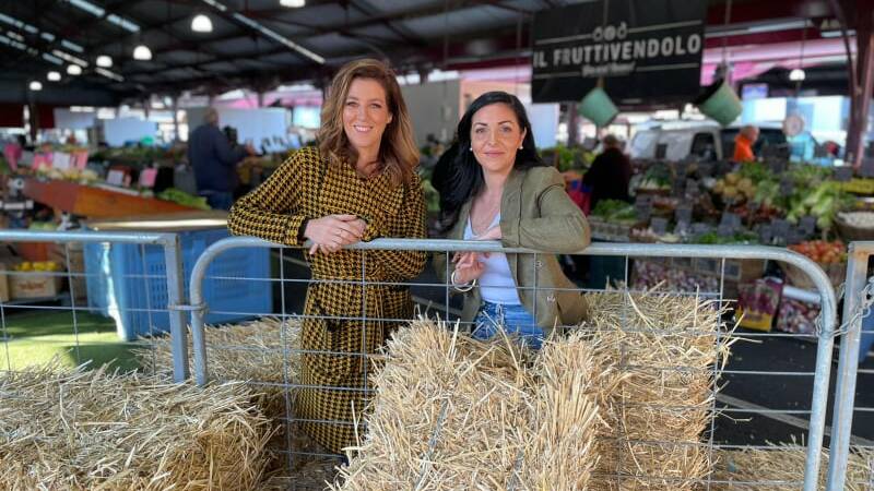 QUESTIONS ANSWERED: Campaign Ambassador Gorgi Coghlan and Victorian Farmers Federation president Emma Germano say they hope the new website will help answer questions about primary production.