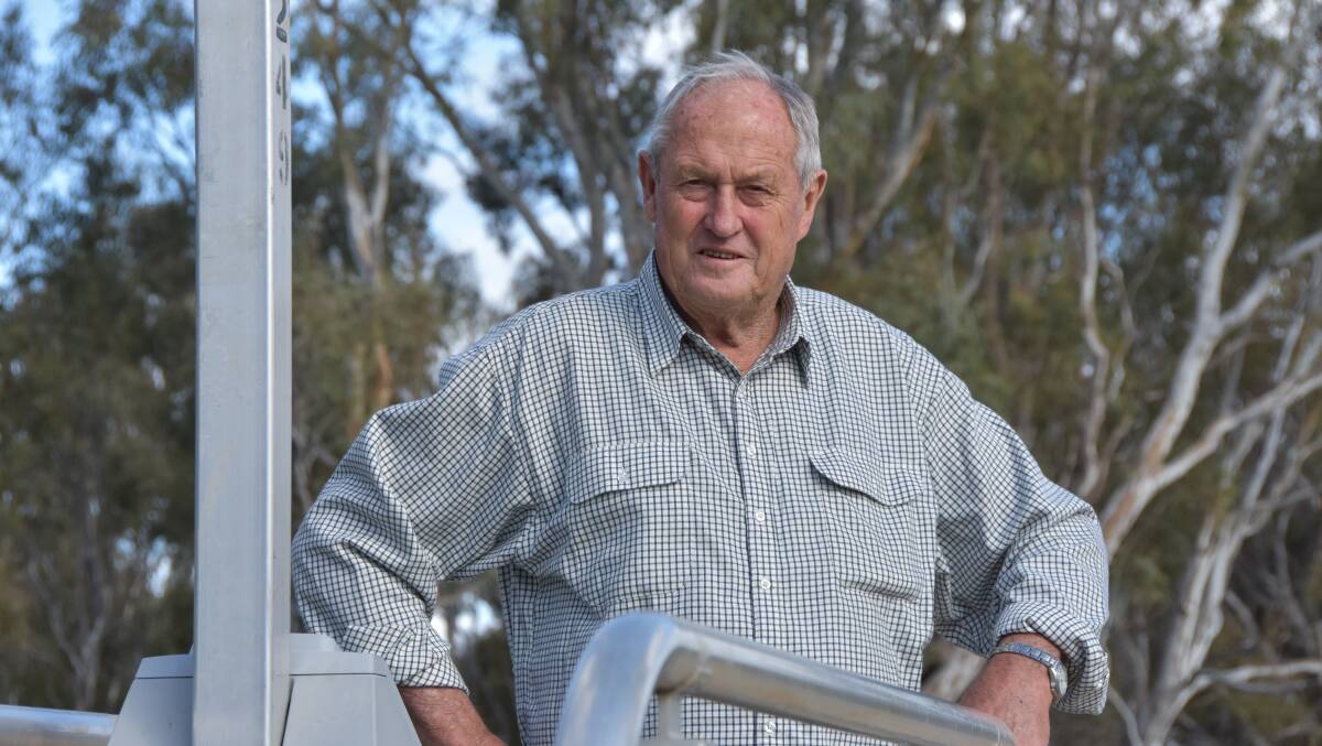 IRRIGATOR UPSET: Lawrie Maxted, Boort irrigator, expressed his dismay at the Ombudsman's report. 
