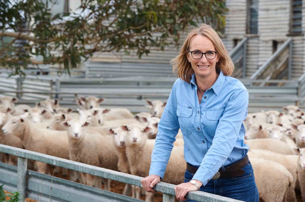 POSITIVE MESSAGES: Georgina Gubbins, Great South Coast Food & Fibre Council chair, has urged regional producers to counter what she said were outdated and incorrect perceptions about farming.  