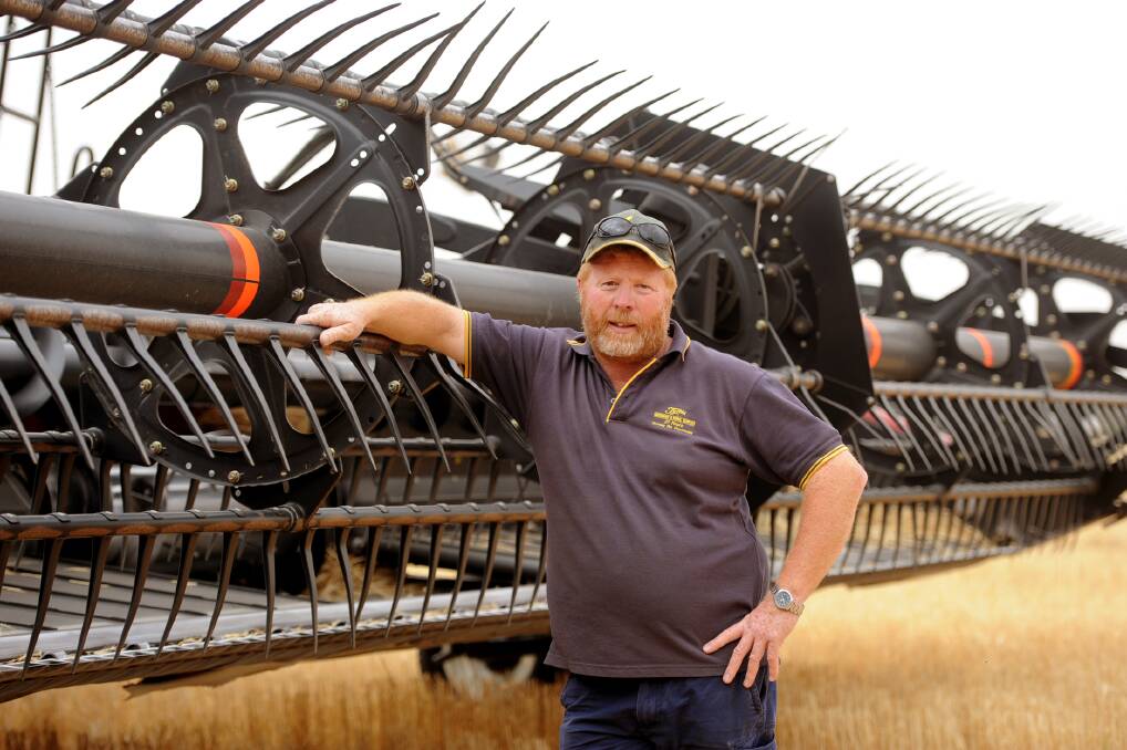 MORE RAIN: Wimmera grower Peter Teasdale is hoping for regular, falls, in the coming months.