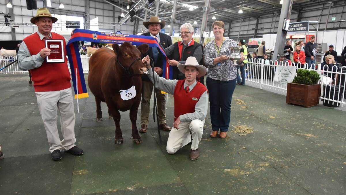 Royal Melbourne Show Red Poll competition