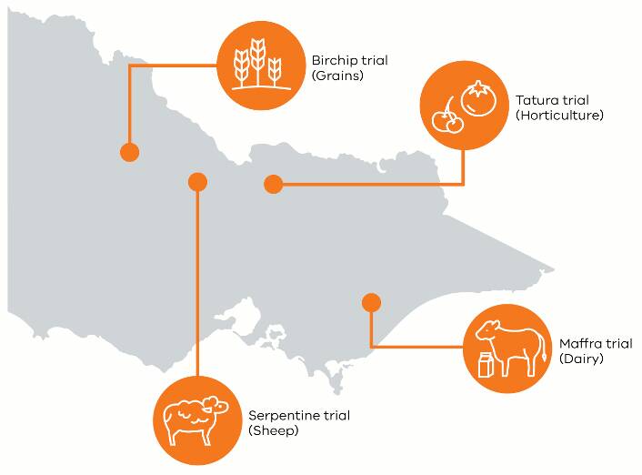 IOT TRIAL: The Internet of Things network trial spreads across 32,000 square kilometres, in four Victorian regions.