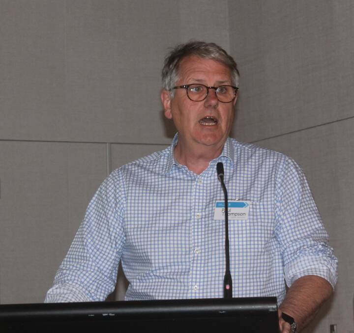 WATER CONCERNS: Select Harvests chief executive Paul Thompson has raised concerns about water security, at a Moama forum.