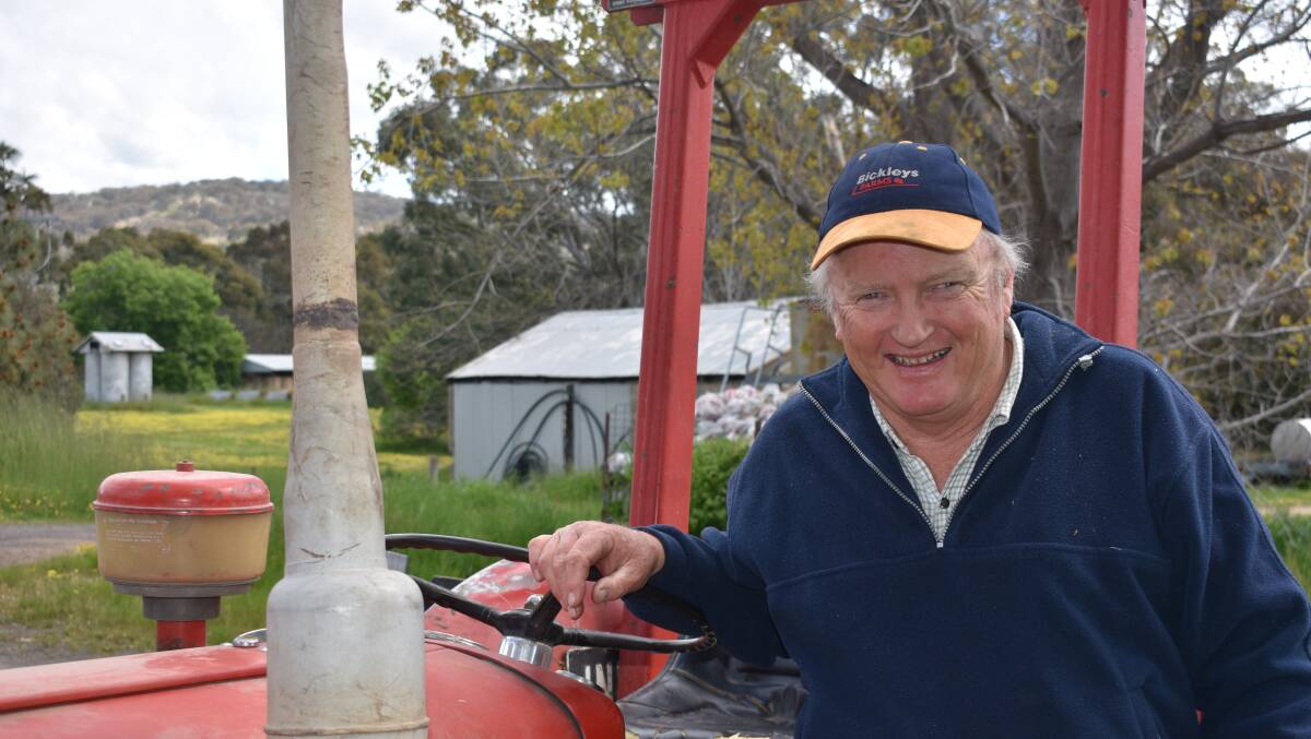 PLENTY OF HAY: Euroa beef producer says plenty of hay helps set him up for saleyards success.