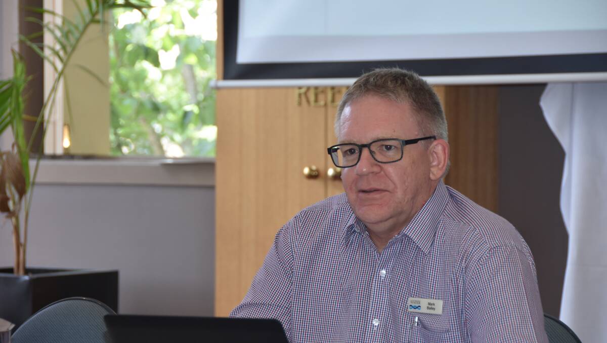 HRWS ALLOCATION: Resource Manager Mark Bailey says good summer rain has seen the Murray system reach 100 per cent high reliablity water shares.