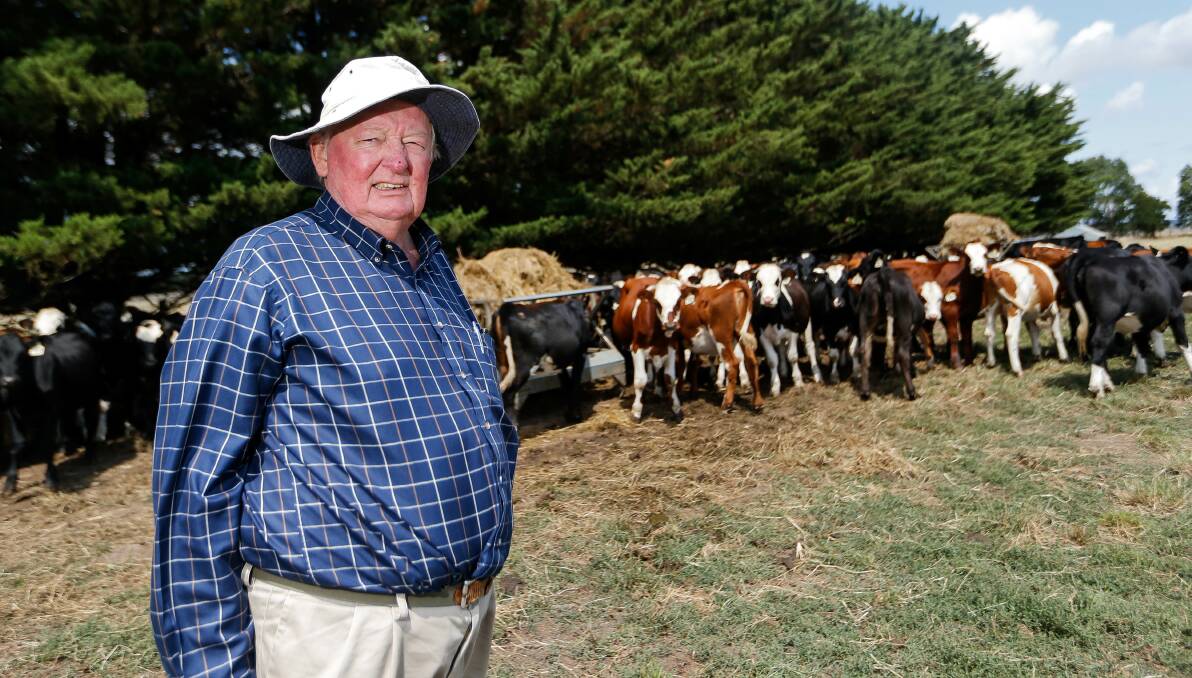 Cobden's Ian Morris milks 280 head of cattle and says the VFF had decided not to pay the ADF "by stealth". 