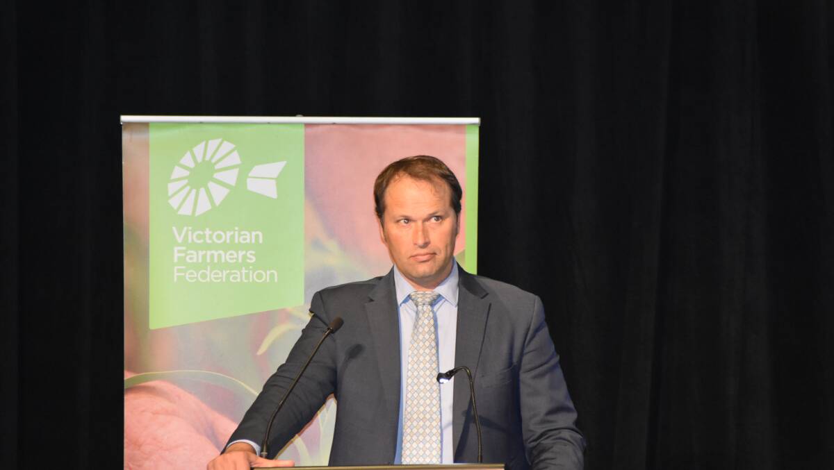 David Jochinke, Victorian Farmers Federation president.