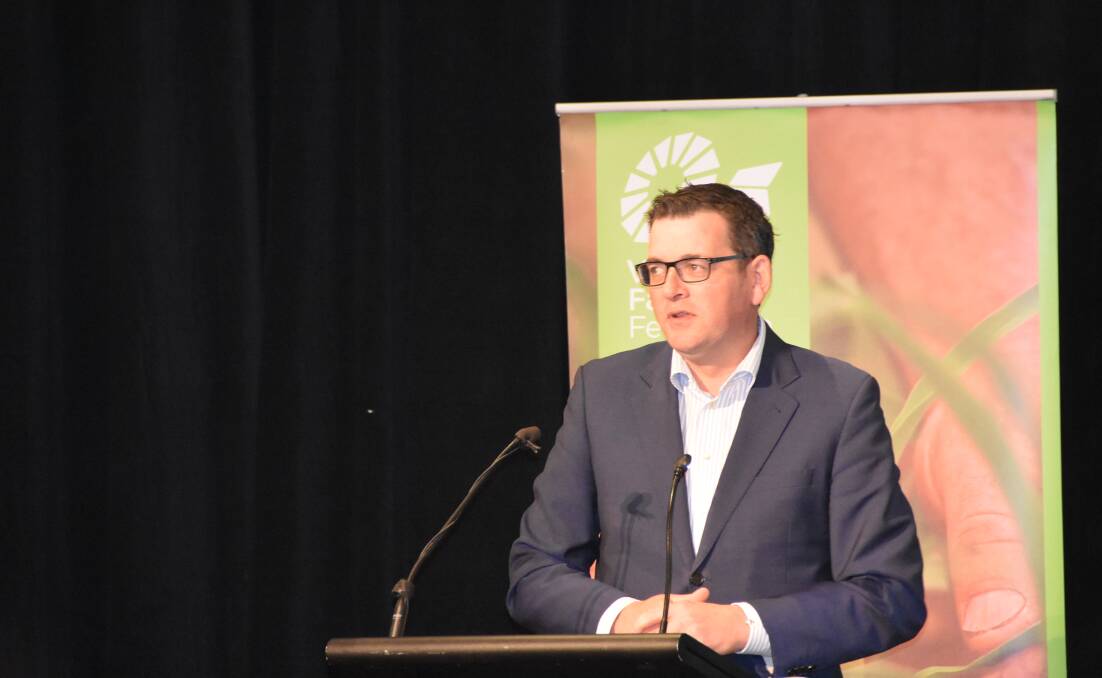SOLAR PROMISE: Daniel Andrews, the Victorian Premier, has announced a further six solar and wind farms for the state.